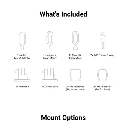 Insta360 GO 2 -Mount Adapter Bundle