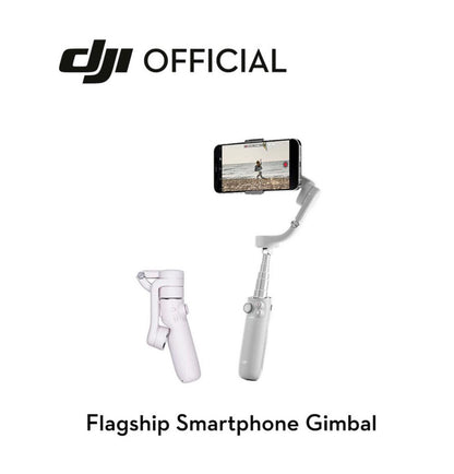 DJI Osmo Mobile 5 OM5 (Handheld 3-Axis Smartphone Gimbal Foldable Stabilizer Ideal for Vlogging) - 1 Year Warranty
