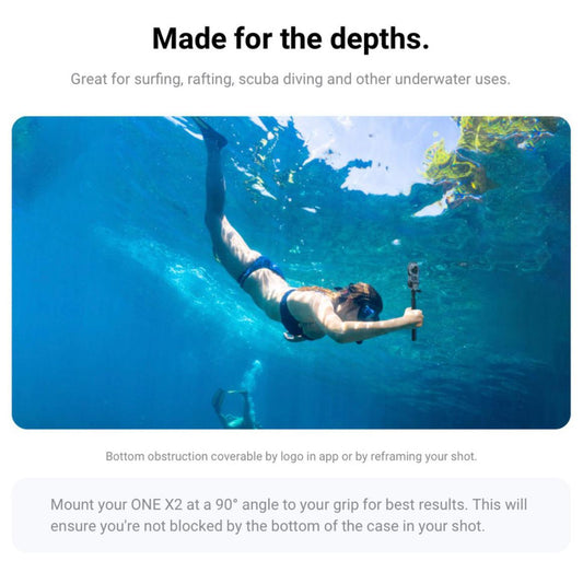 Insta360 One X2 - Dive Case