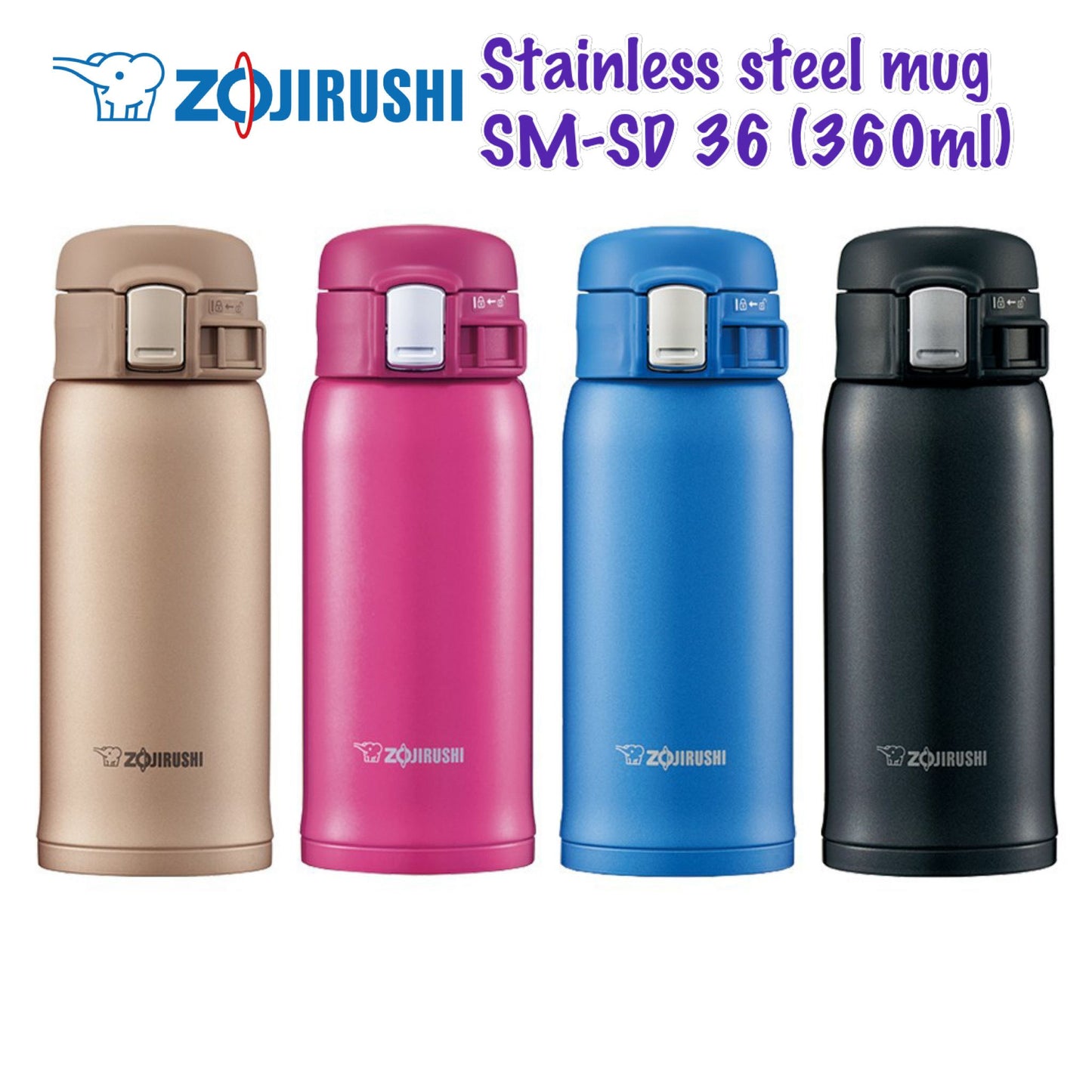 Zojirushi Stainless Metal SM-SD36