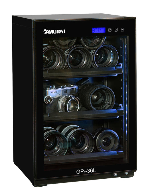 Samurai Digital Dry Cabinet GP5-36L - 5 Year Local Manufacturer Warranty