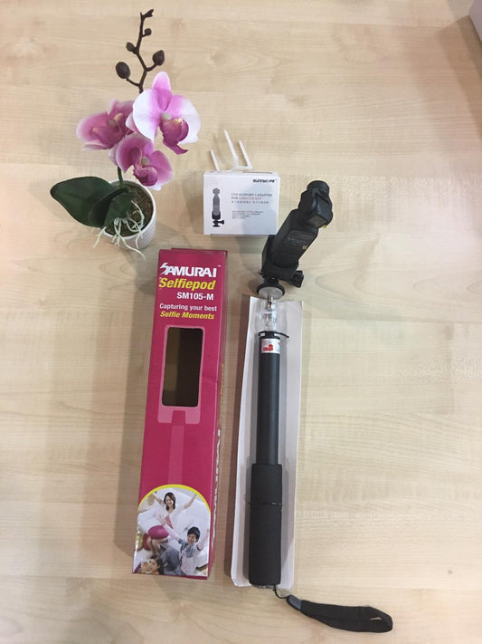 Samurai Selfie Stick with Free Phone Holder