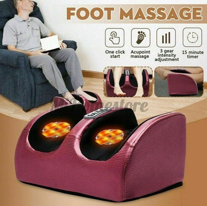 Multi-Functional Comfort Heating Foot Massager Reflexology