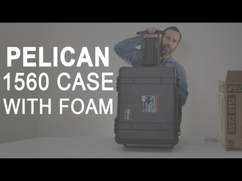 Pelican 1560 Wheeled Protector Case with/without Foam - Limited Lifetime Local Warranty