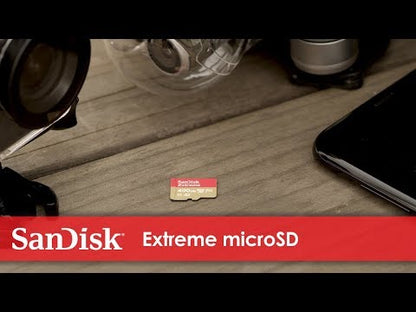 SanDisk Extreme microSDXC UHS-I Card (Class 10) 4K UHD - 64gb(SDSQXAH) / 128gb(SDSQXAA)