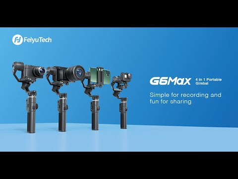 FeiyuTech G6 Max 3-Axis 4-in-1 Handheld Gimbal Stabilizer