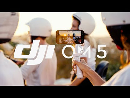 DJI Osmo Mobile 5 OM5 (Handheld 3-Axis Smartphone Gimbal Foldable Stabilizer Ideal for Vlogging) - 1 Year Warranty