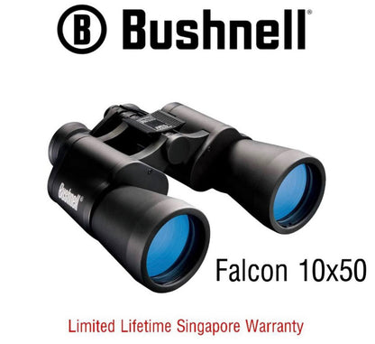 Bushnell Wide Angle Binoculars Falcon 10x50 (133450) - Limited Lifetime Warranty