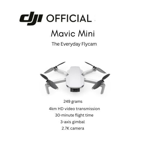 DJI Mavic Mini Fly More Combo - 1 Year Local DJI Warranty