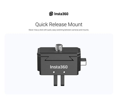 Insta360 Quick Release Mount - ONE X2 /X3 /ONE R/ ONE X/ GO 2
