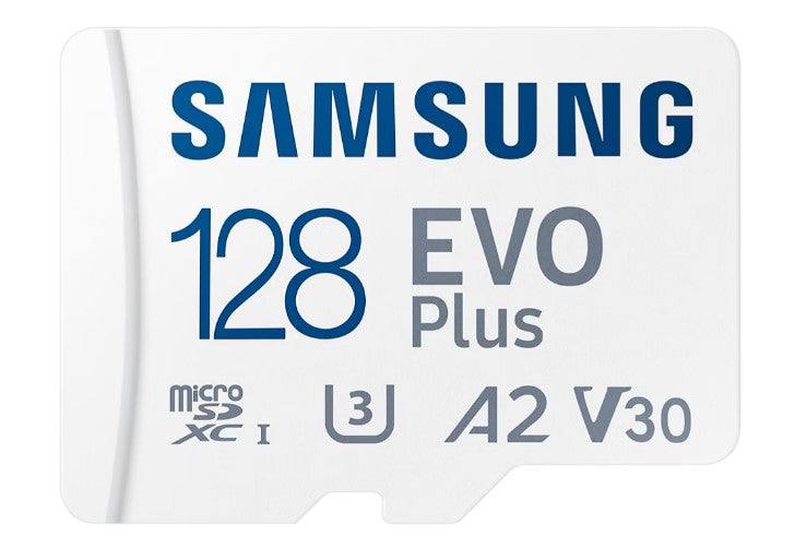 Samsung EVO Plus microSDXC Memory Card 64GB/128GB/256GB/512GB, With Adapter