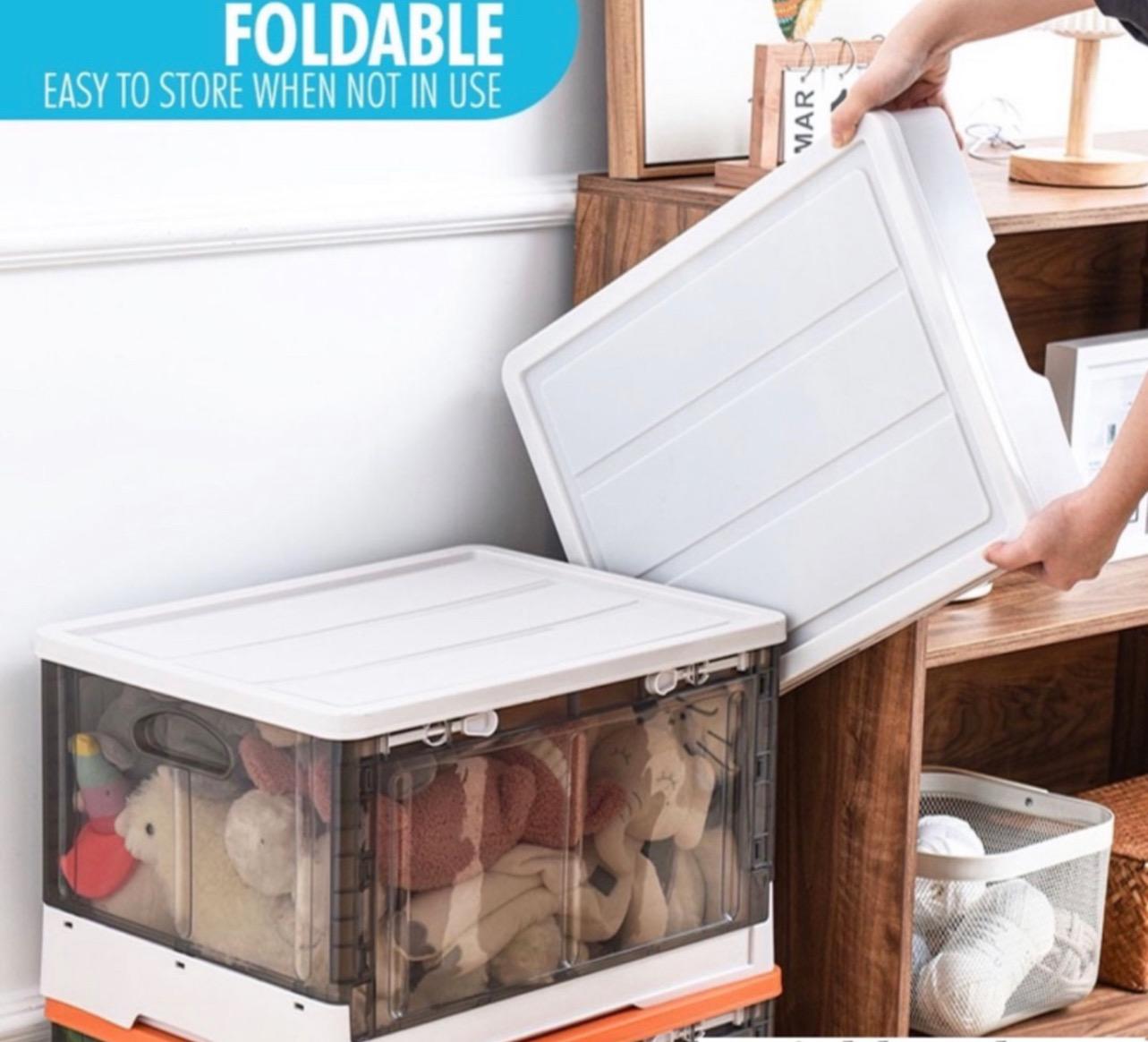Storage Box Stackable/Foldable/Space saving Organizer/Car Storage/Cabinet/Wardrobe/Container
